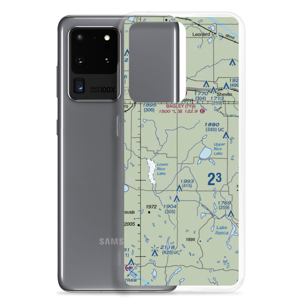 Hoiland Field (5MN2) VFR Sectional Samsung Case Samsung Galaxy S20 Ultra model shown