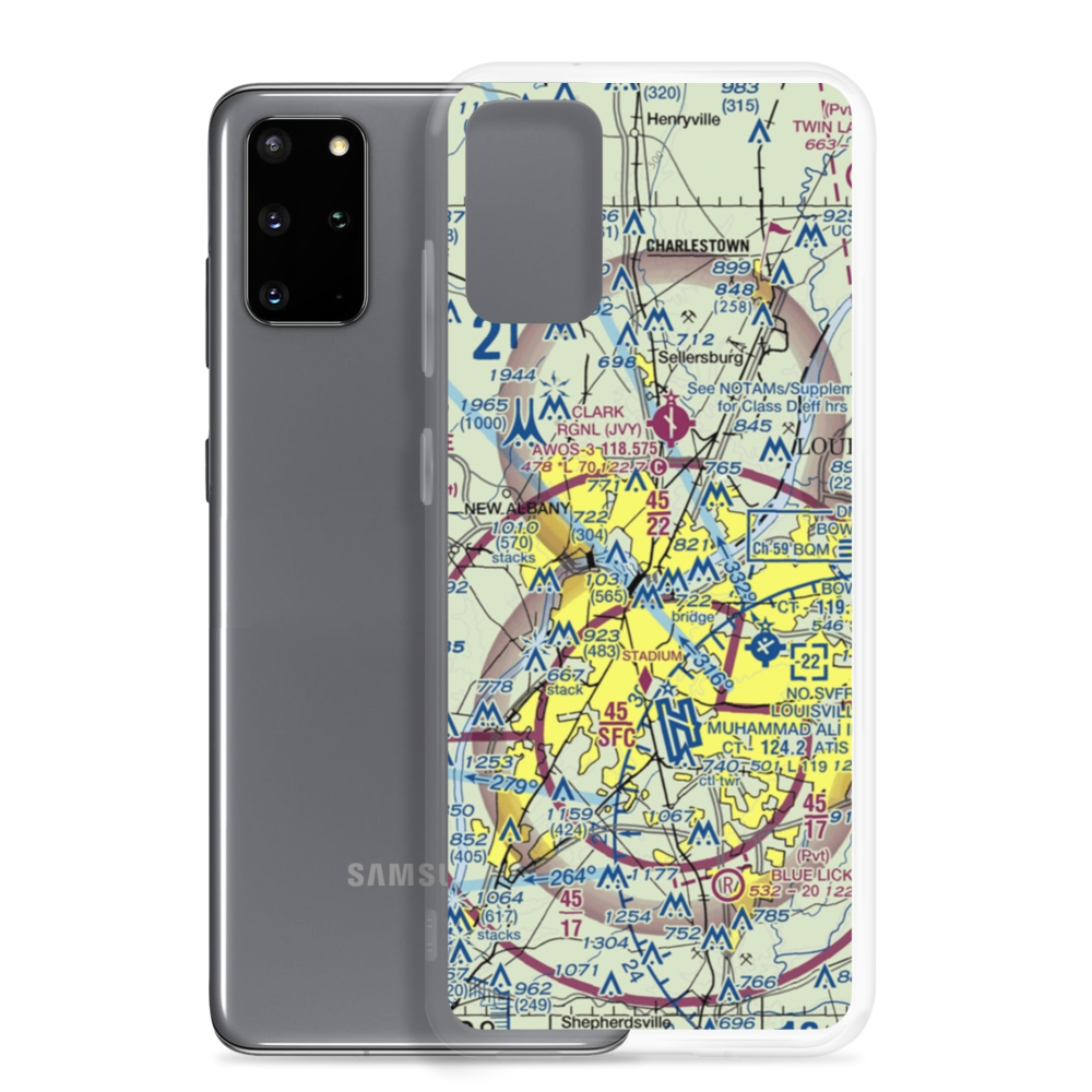 Holiday Inn Lakeview Heliport (1I6) VFR Sectional Samsung Case Samsung Galaxy S20 Plus model shown