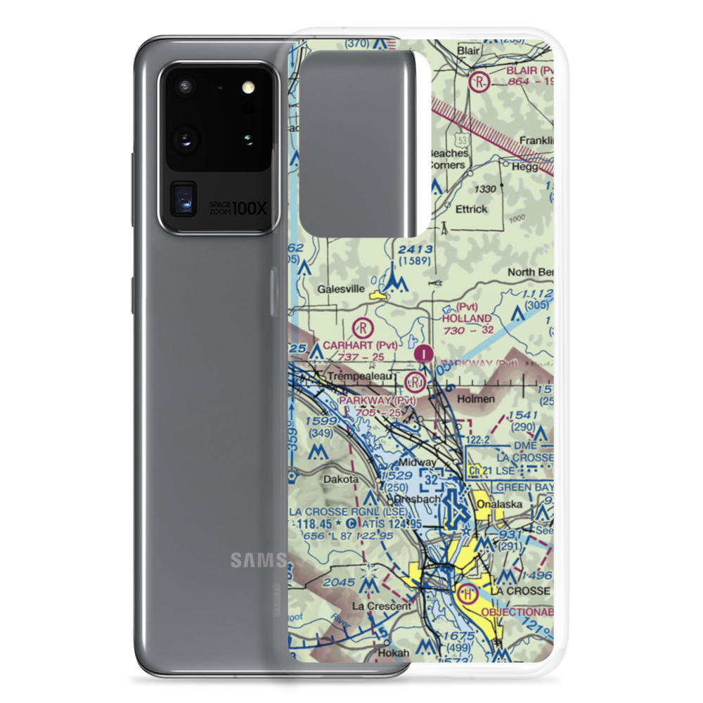 Holland Air Park (36WI) VFR Sectional Samsung Case Samsung Galaxy S20 Ultra model shown
