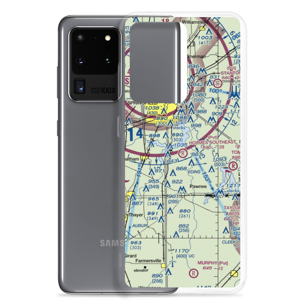 Holmes Southeast Airport (3IS5) VFR Sectional Samsung Case Samsung Galaxy S20 Ultra model shown