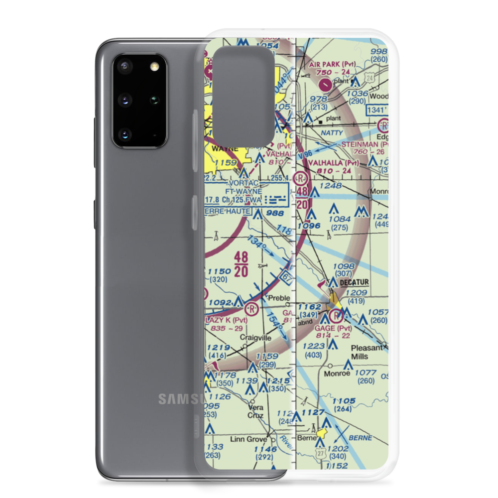 Holt Field (8II5) VFR Sectional Samsung Case Samsung Galaxy S20 Plus model shown