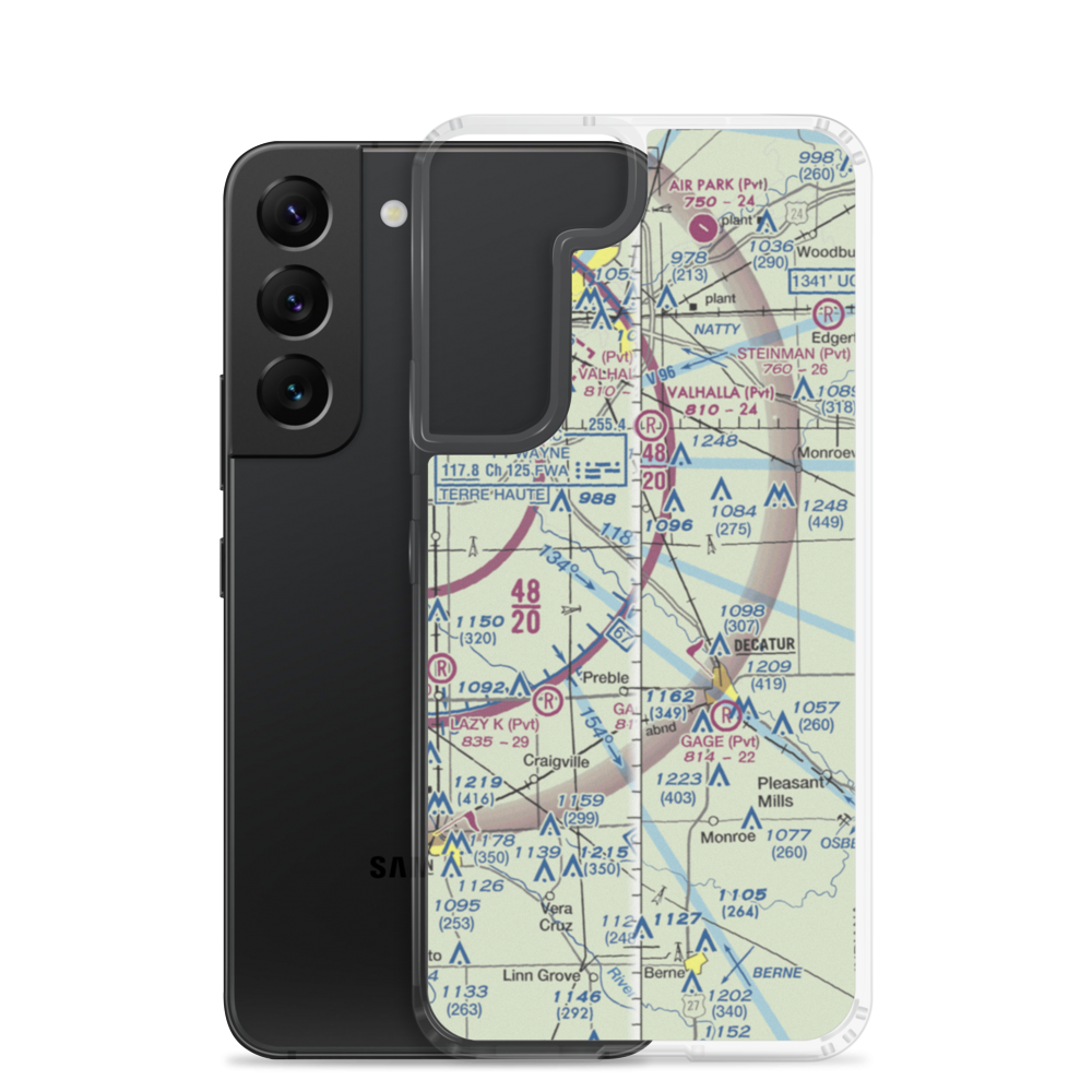 Holt Field (8II5) VFR Sectional Samsung Case Samsung Galaxy S22 model shown