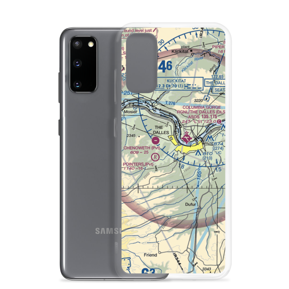 Honald Ranch Airport (7OR3) VFR Sectional Samsung Case Samsung Galaxy S20 model shown