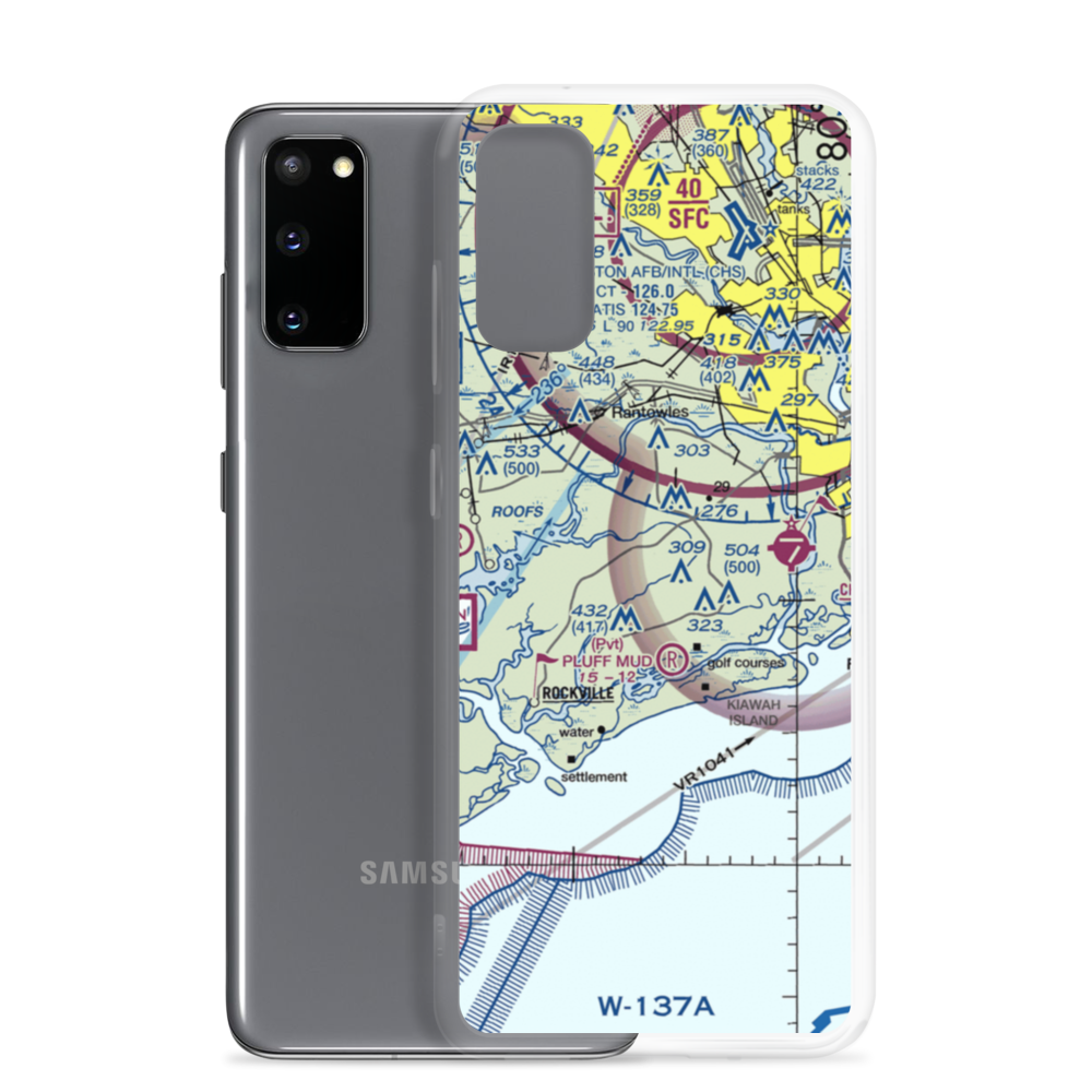 Hondarosa Airport (SC42) VFR Sectional Samsung Case Samsung Galaxy S20 model shown