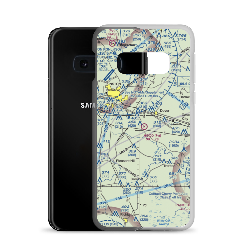 Hood Field (66NC) VFR Sectional Samsung Case Samsung Galaxy S10e model shown