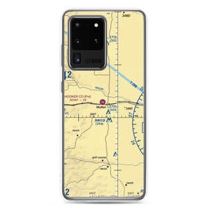 Hooker County Airport (MHN) VFR Sectional Samsung Case
