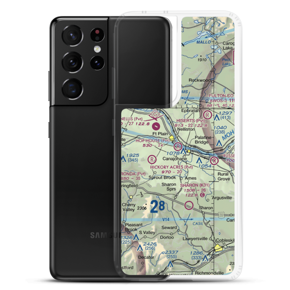 Hop House Airpark (11NK) VFR Sectional Samsung Case Samsung Galaxy S21 Ultra model shown