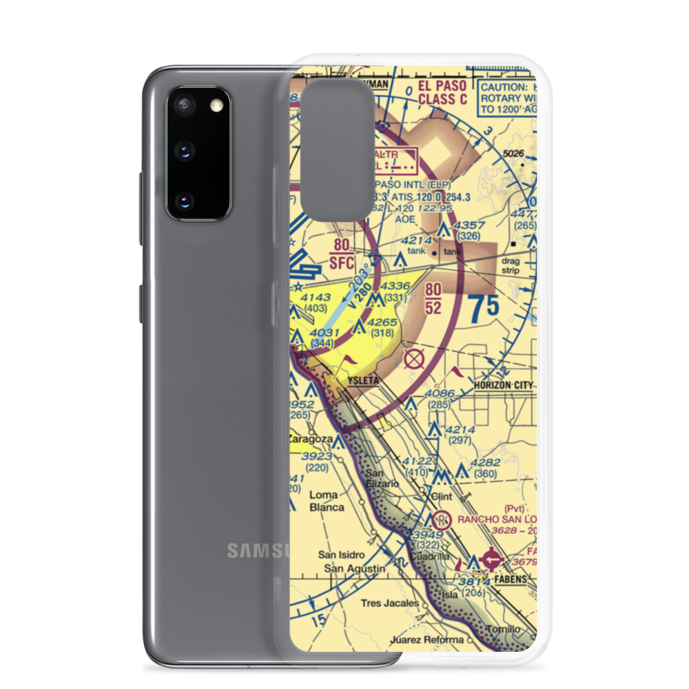 Horizon Airport (T27) VFR Sectional Samsung Case Samsung Galaxy S20 model shown
