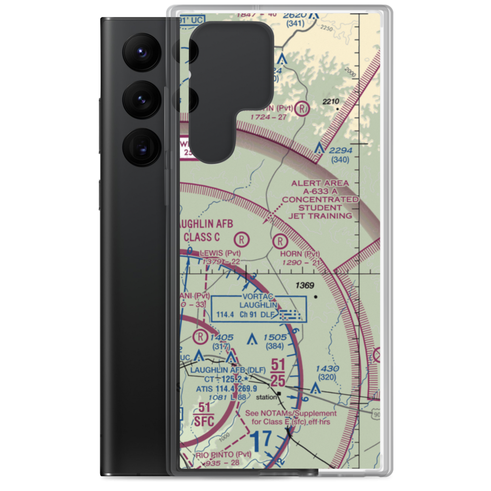 Horn Ranch Airport (81TE) VFR Sectional Samsung Case Samsung Galaxy S22 Ultra model shown