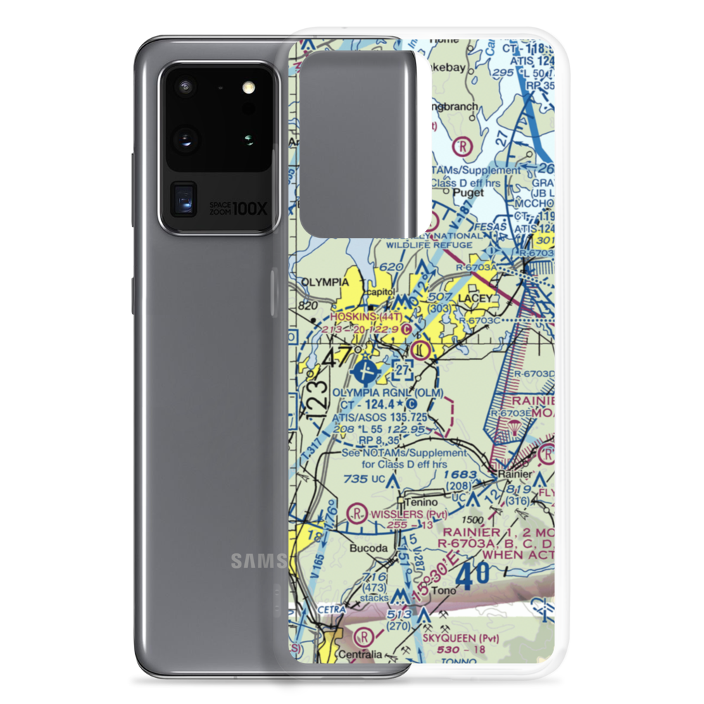 Hoskins Field (44T) VFR Sectional Samsung Case Samsung Galaxy S20 Ultra model shown