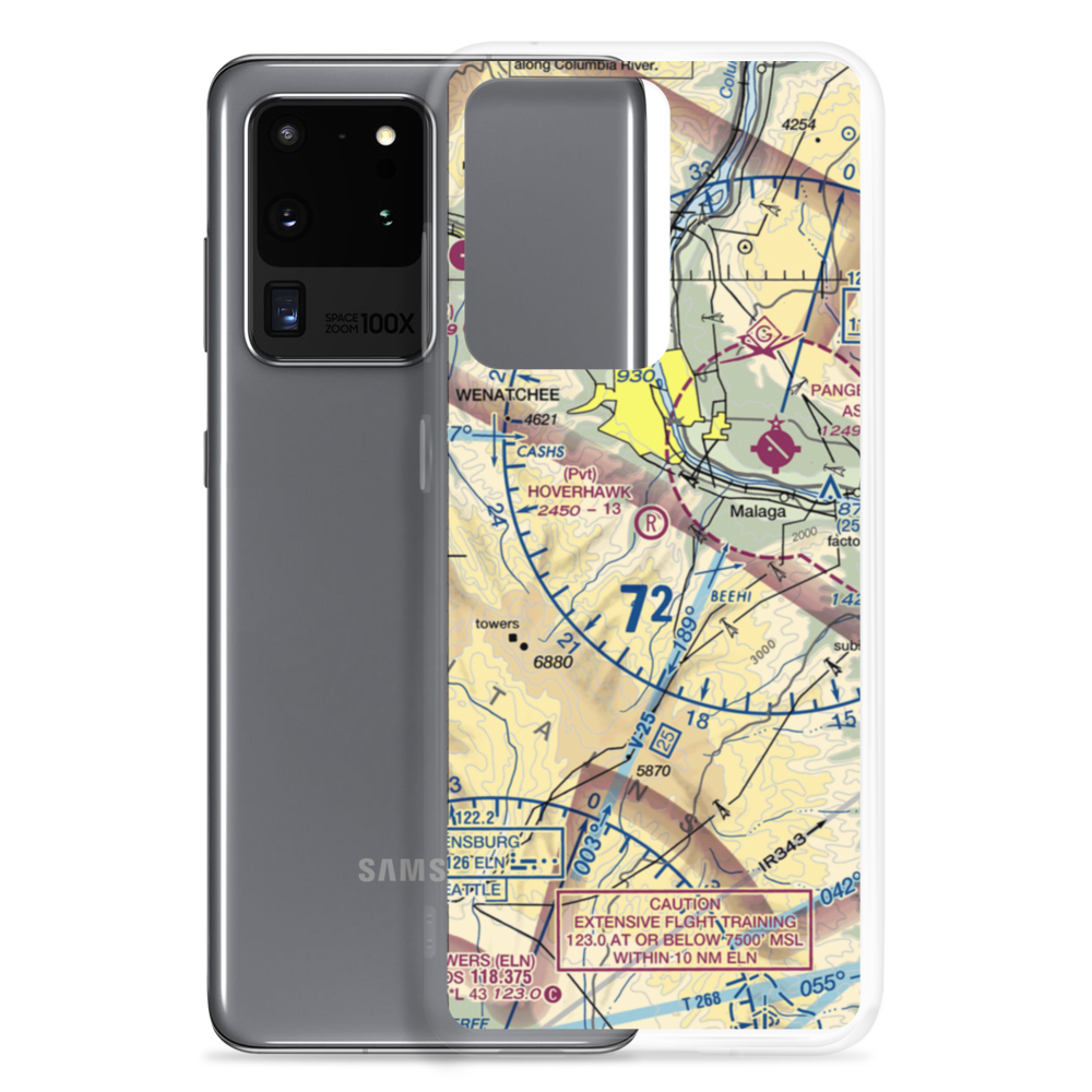 Hoverhawk Ranch Airport (WN17) VFR Sectional Samsung Case Samsung Galaxy S20 Ultra model shown