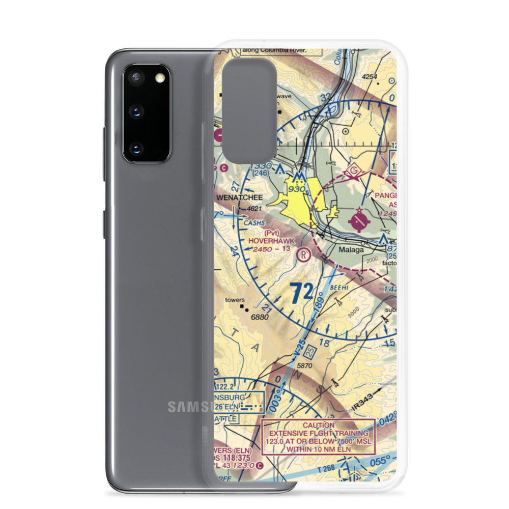 Hoverhawk Ranch Airport (WN17) VFR Sectional Samsung Case Samsung Galaxy S20 model shown
