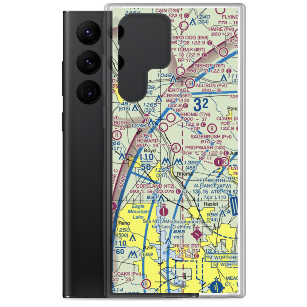 Howard Field (TA02) VFR Sectional Samsung Case Samsung Galaxy S22 Ultra model shown