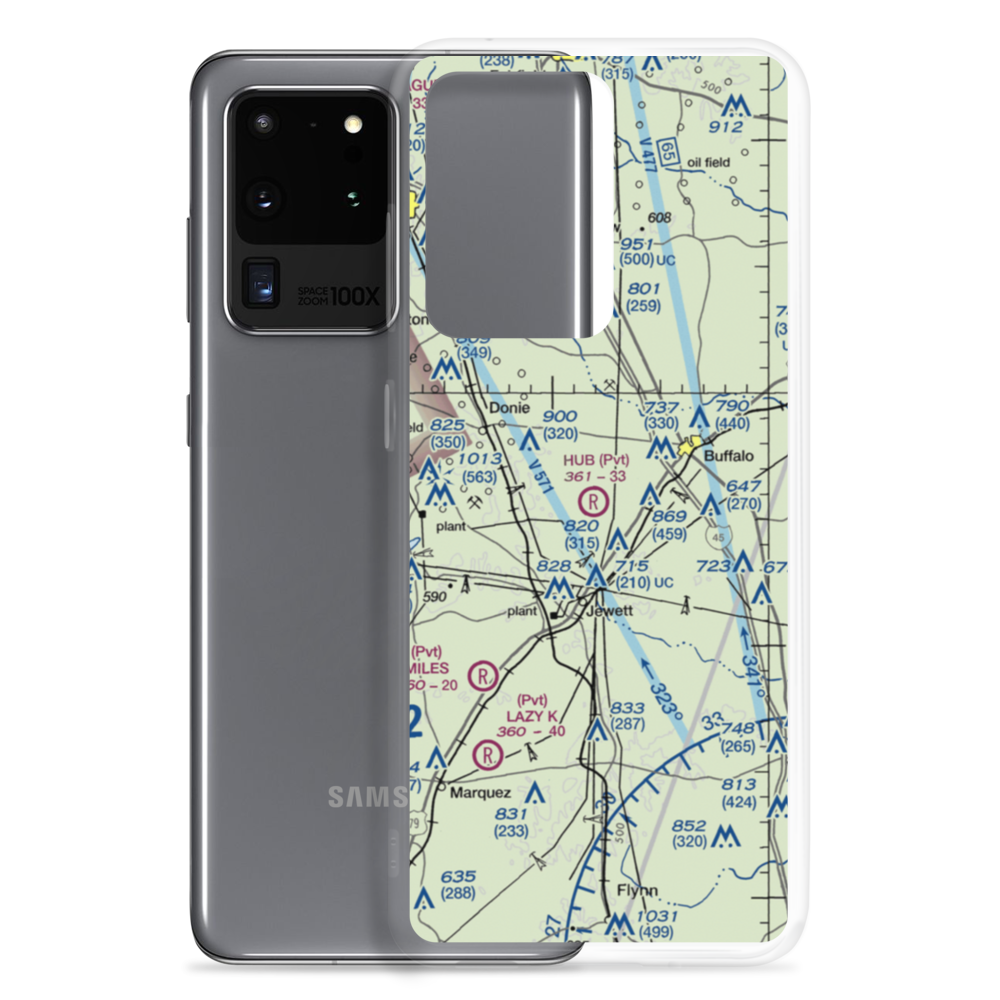 Hub Field (8TX0) VFR Sectional Samsung Case Samsung Galaxy S20 Ultra model shown