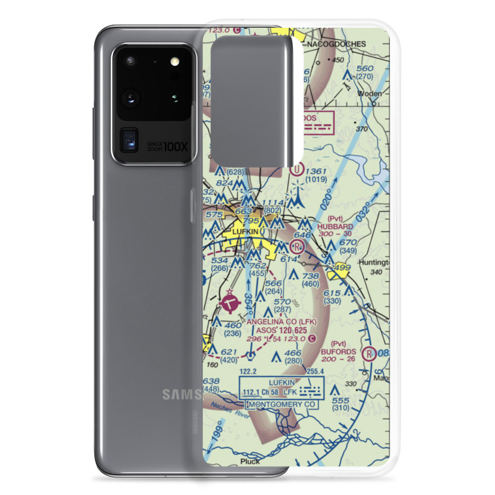 Hubbard Airport (25TX) VFR Sectional Samsung Case Samsung Galaxy S20 Ultra model shown
