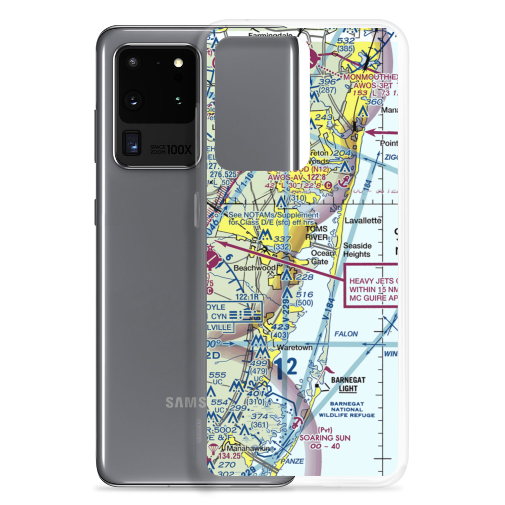 Hummel Seaplane Base (16NJ) VFR Sectional Samsung Case Samsung Galaxy S20 Ultra model shown