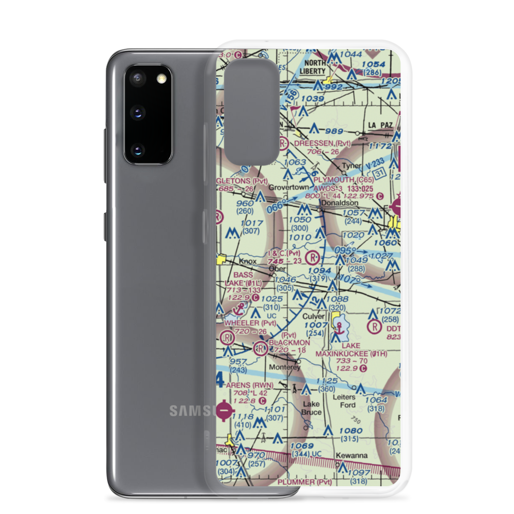 I & C Field (IN54) VFR Sectional Samsung Case Samsung Galaxy S20 model shown
