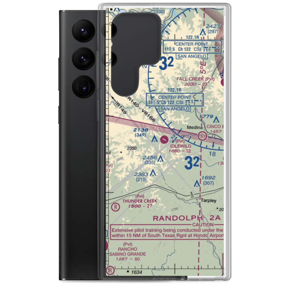 Idlewild Airport (XS11) VFR Sectional Samsung Case Samsung Galaxy S22 Ultra model shown