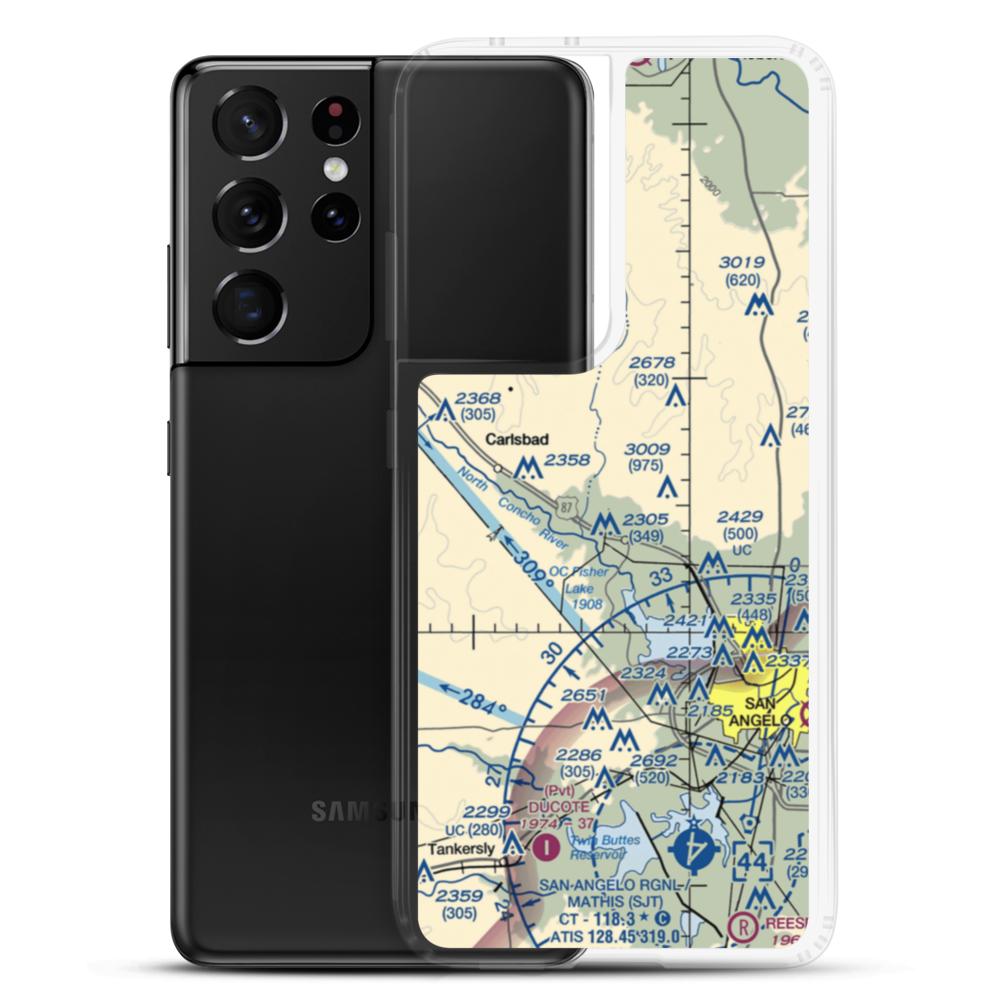 In the Air Boys (US-0339) VFR Sectional Samsung Case Samsung Galaxy S21 Ultra model shown