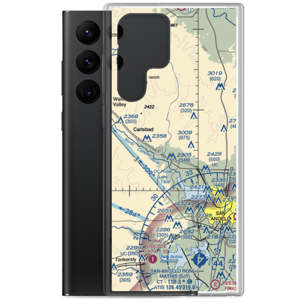In the Air Boys (US-0339) VFR Sectional Samsung Case Samsung Galaxy S22 Ultra model shown