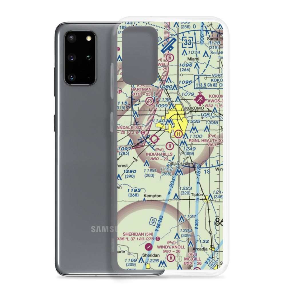 Indian Hills Flying Field (2II0) VFR Sectional Samsung Case Samsung Galaxy S20 Plus model shown