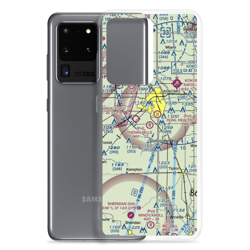 Indian Hills Flying Field (2II0) VFR Sectional Samsung Case Samsung Galaxy S20 Ultra model shown