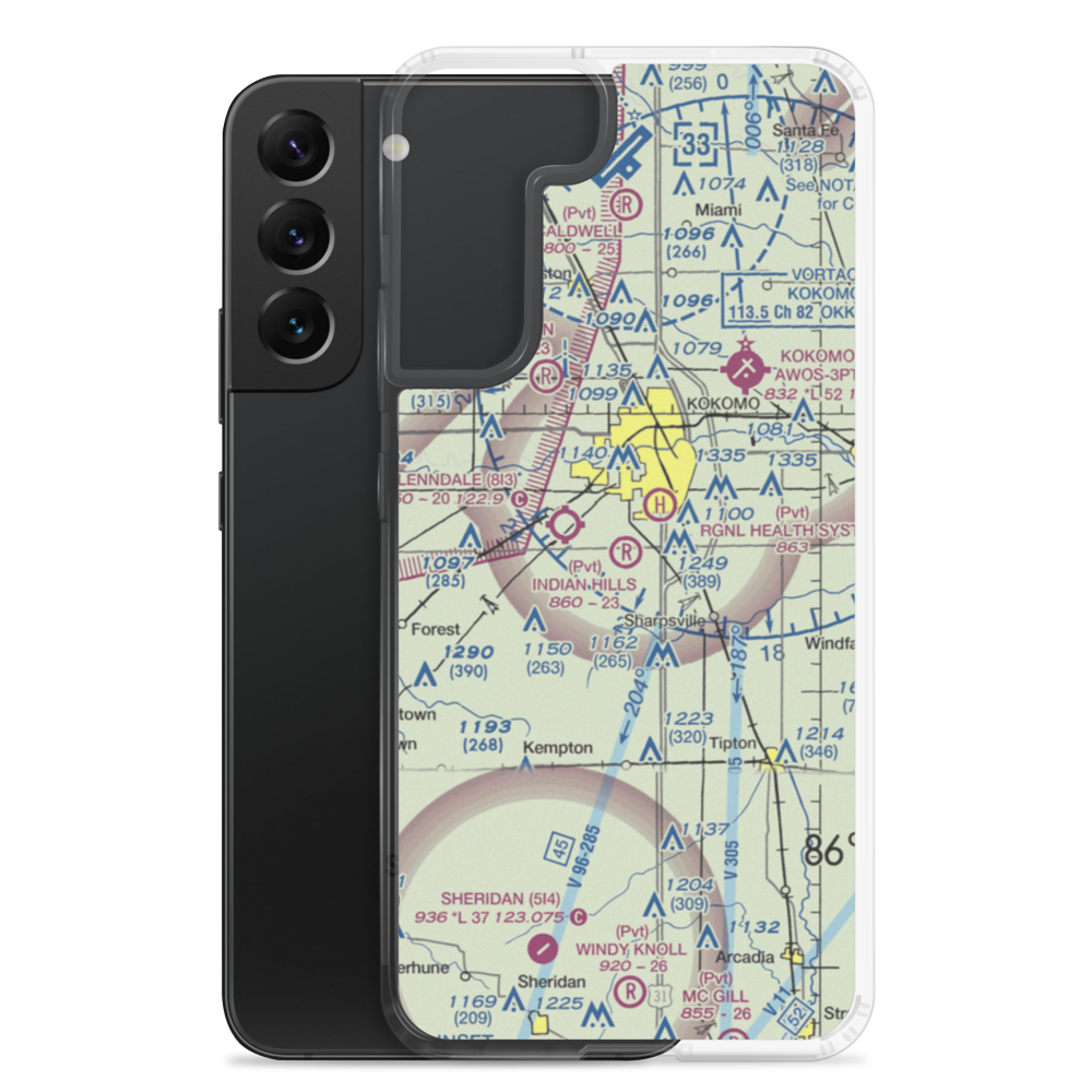 Indian Hills Flying Field (2II0) VFR Sectional Samsung Case Samsung Galaxy S22 Plus model shown