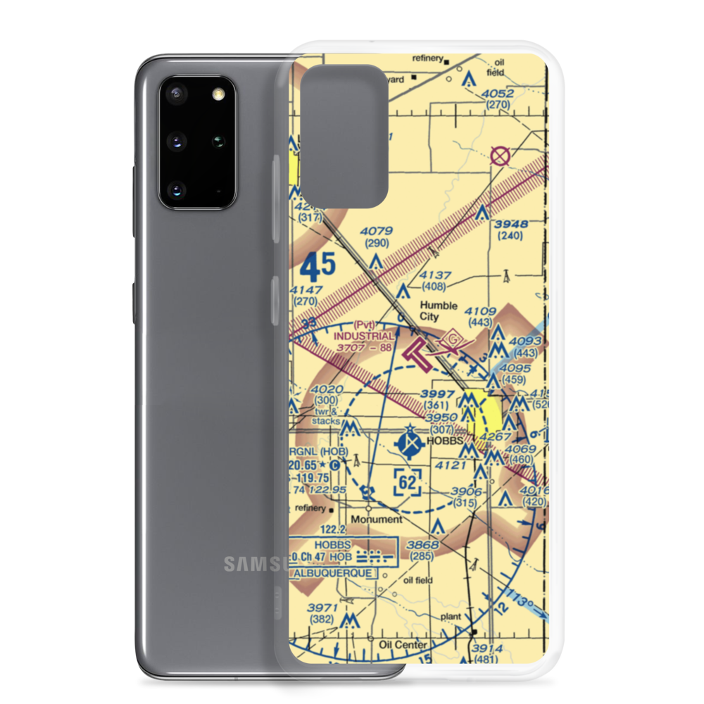 Industrial Airpark (HBB) VFR Sectional Samsung Case Samsung Galaxy S20 Plus model shown