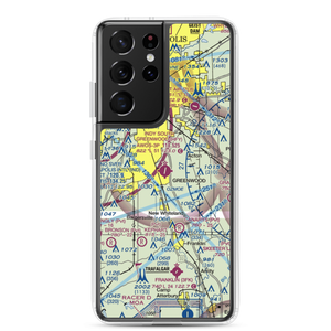 Indy South Greenwood Airport (HFY) VFR Sectional Samsung Case