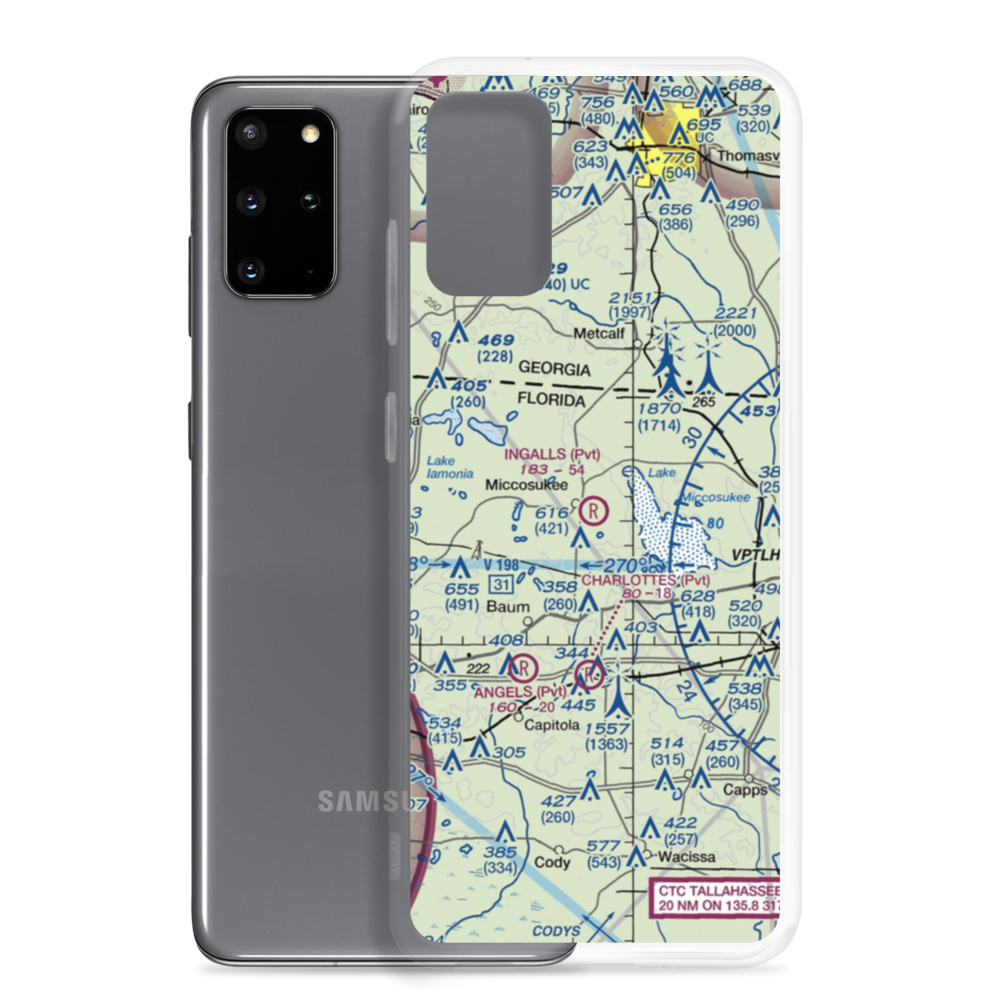Ingalls Field (FL12) VFR Sectional Samsung Case Samsung Galaxy S20 Plus model shown