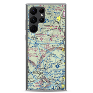 Irish Hills Farms Airport (33CT) VFR Sectional Samsung Case