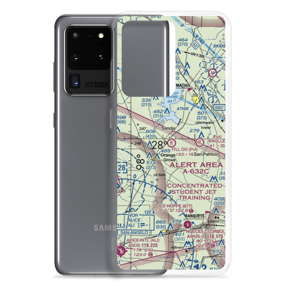 Itll Do Airfield (1XS0) VFR Sectional Samsung Case Samsung Galaxy S20 Ultra model shown