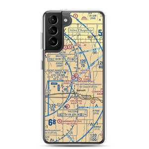 J & S Airport (CD14) VFR Sectional Samsung Case