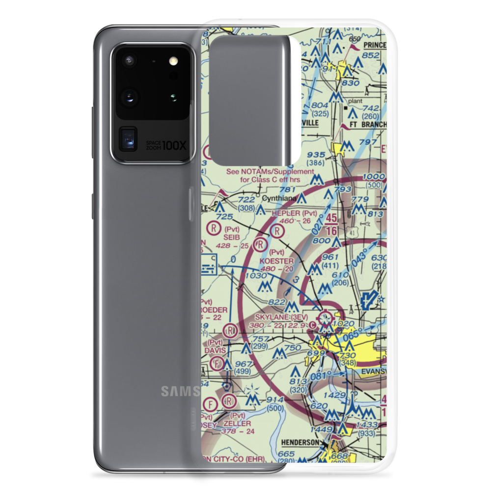 J & S Field (12IN) VFR Sectional Samsung Case Samsung Galaxy S20 Ultra model shown