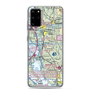 J C's Airport (27WA) VFR Sectional Samsung Case