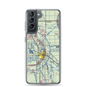 J J and T Airport (MN81) VFR Sectional Samsung Case