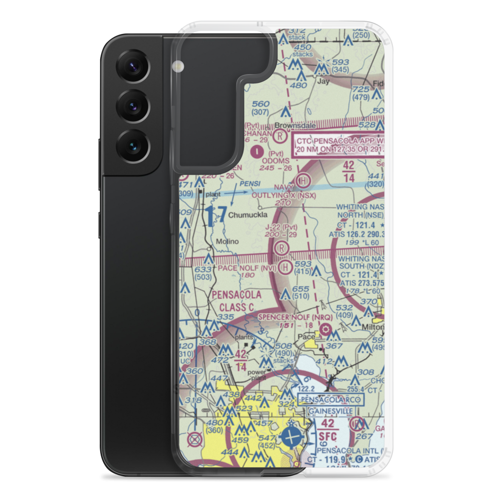 J-22 Ranch Airport (16FL) VFR Sectional Samsung Case Samsung Galaxy S22 Plus model shown