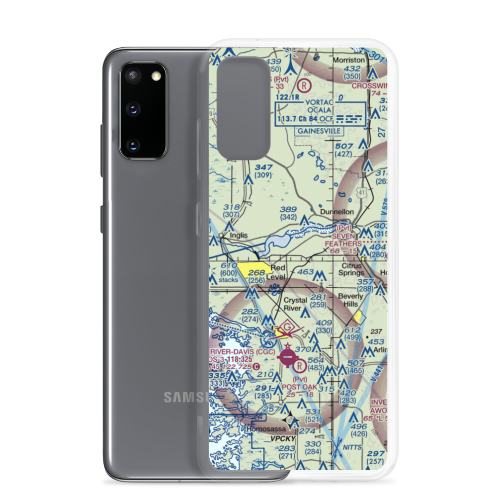 J.R.'s STOLport (66FD) VFR Sectional Samsung Case Samsung Galaxy S20 model shown