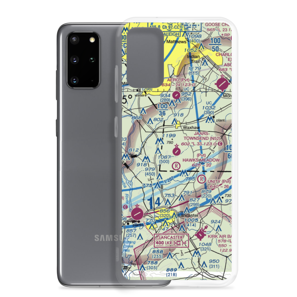 Jaars Townsend Airport (N52) VFR Sectional Samsung Case Samsung Galaxy S20 Plus model shown