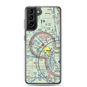 Jack Barstow Airport (IKW) VFR Sectional Samsung Case