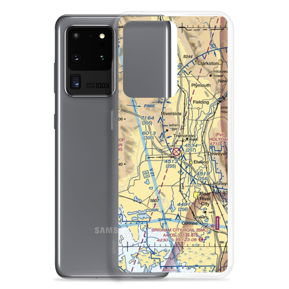 Jack's Airport (UT29) VFR Sectional Samsung Case Samsung Galaxy S20 Ultra model shown