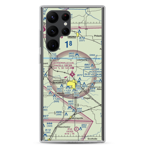 Jacksonville Municipal Airport (IJX) VFR Sectional Samsung Case