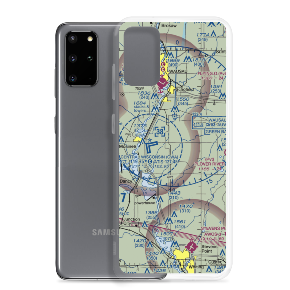 Jaks Field (56WI) VFR Sectional Samsung Case Samsung Galaxy S20 Plus model shown