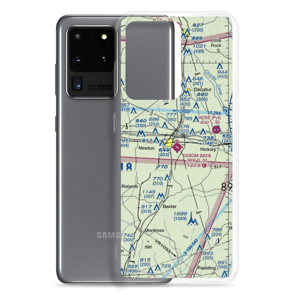 James H Easom Field (M23) VFR Sectional Samsung Case Samsung Galaxy S20 Ultra model shown