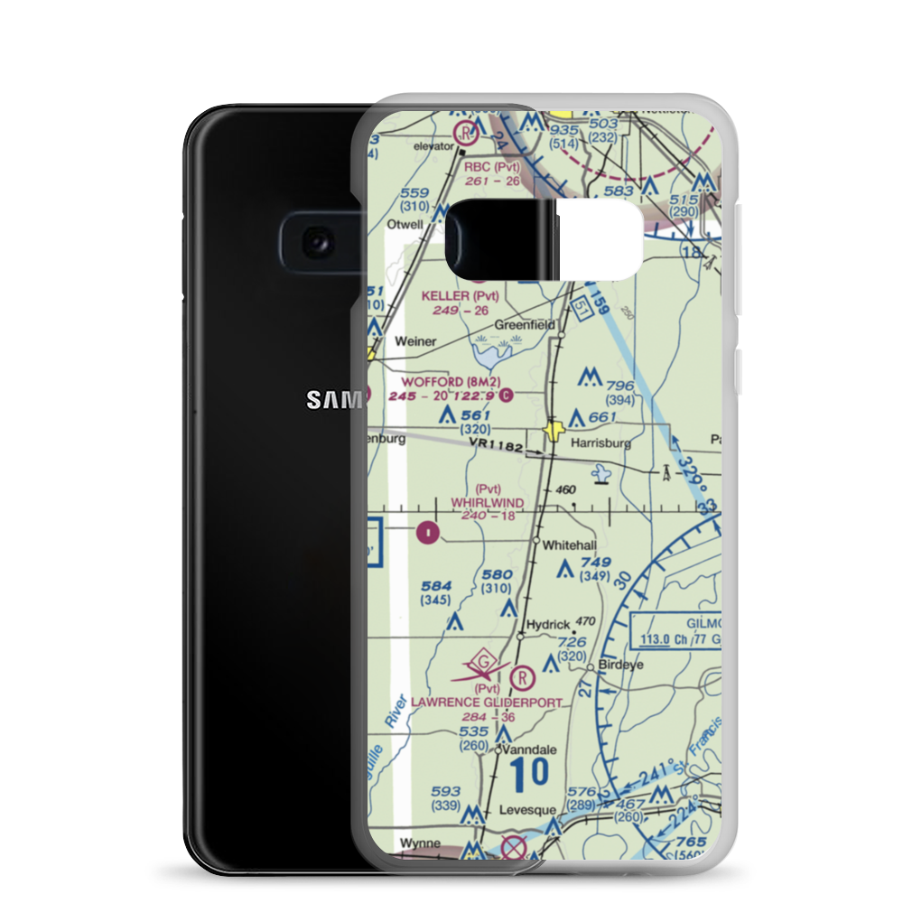 Jamies (JAMI) VFR Sectional Samsung Case Samsung Galaxy S10e model shown