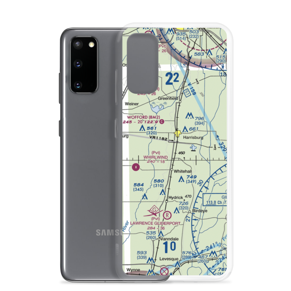 Jamies (JAMI) VFR Sectional Samsung Case Samsung Galaxy S20 model shown