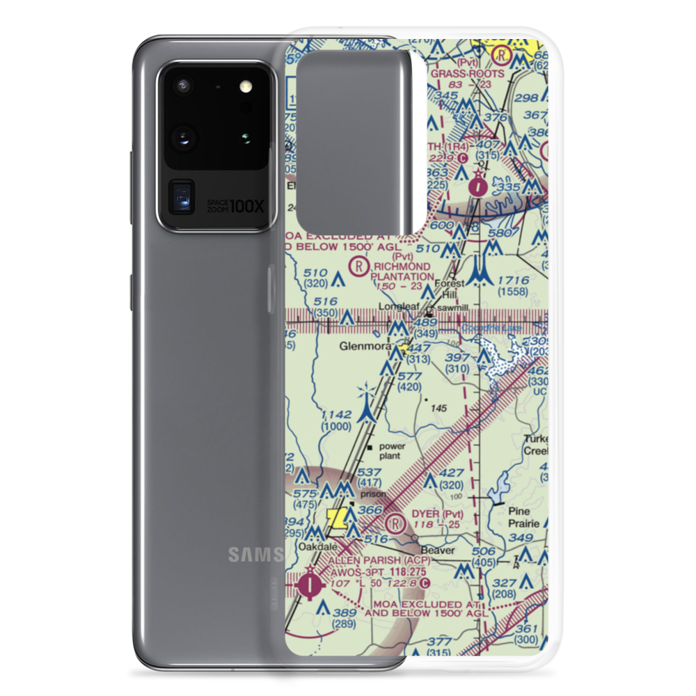 Jasmine Hill Airport (11LS) VFR Sectional Samsung Case Samsung Galaxy S20 Ultra model shown
