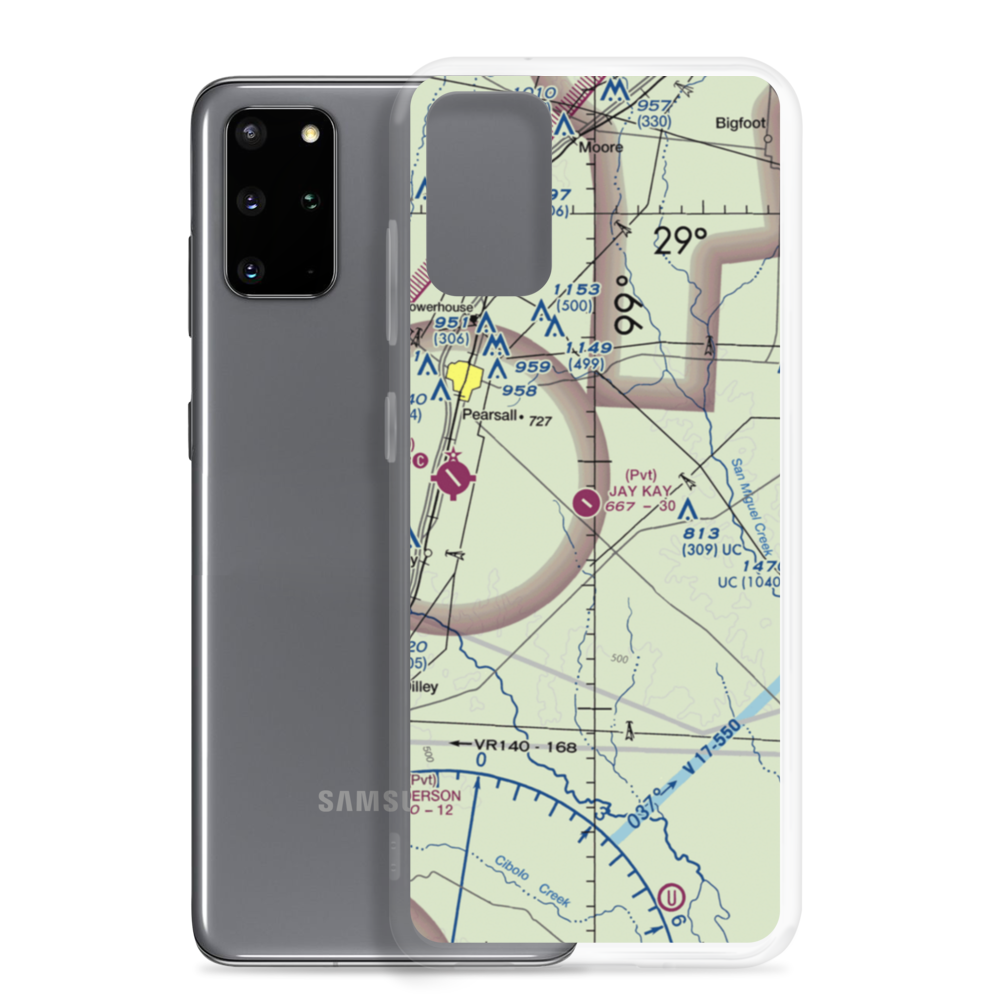 Jay Kay Ranch Airport (XS40) VFR Sectional Samsung Case Samsung Galaxy S20 Plus model shown
