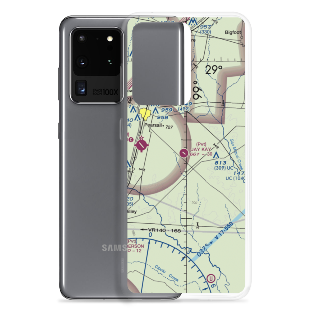 Jay Kay Ranch Airport (XS40) VFR Sectional Samsung Case Samsung Galaxy S20 Ultra model shown