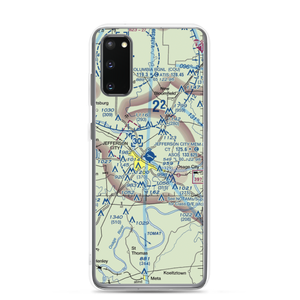 Jefferson City Memorial Airport (JEF) VFR Sectional Samsung Case